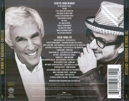 Burt Bacharach & Elvis Costello : The Songs Of Bacharach & Costello (2xCD, Album, RE)