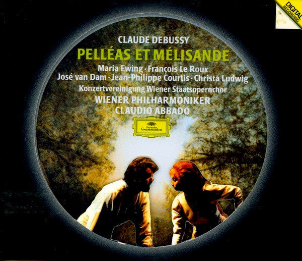 Claude Debussy - Maria Ewing, François Le Roux, José van Dam, Jean-Philippe Courtis, Christa Ludwig, Konzertvereinigung Wiener Staatsopernchor, Wiener Philharmoniker, Claudio Abbado : Pelléas Et Mélisande (2xCD, Album)