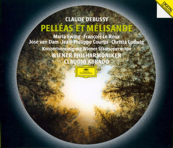 Claude Debussy - Maria Ewing, François Le Roux, José van Dam, Jean-Philippe Courtis, Christa Ludwig, Konzertvereinigung Wiener Staatsopernchor, Wiener Philharmoniker, Claudio Abbado : Pelléas Et Mélisande (2xCD, Album)