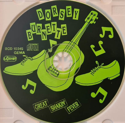 Dorsey Burnette : Great Shakin' Fever (CD, Comp)