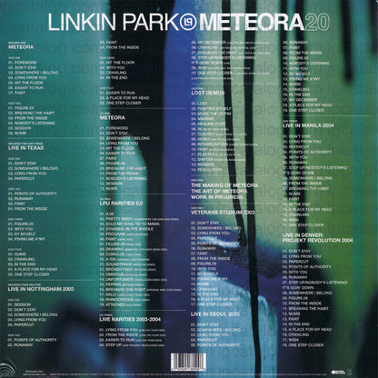 Linkin Park : Meteora (Box, Dlx, Ltd, 20t + LP, Album, RE + 2xLP, Album, )