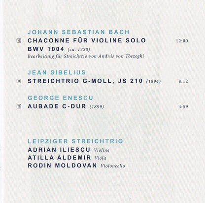 Leipziger Streichtrio : Passion (CD, Album)