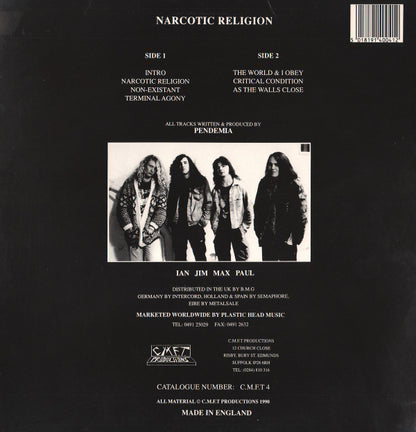 Pendemia : Narcotic Religion (LP, Album)
