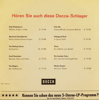 Janneke Peper : Rosarote Liebesbriefe / Skibbeldibabdi-Baby (7", Single)