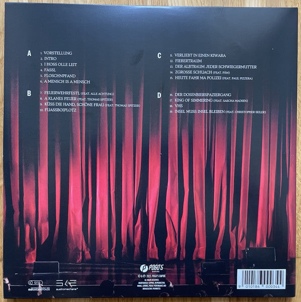 Turbobier : Live im Volkstheater (2xLP, Album, Dlx, Ltd, Red)