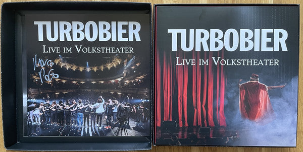Turbobier : Live im Volkstheater (2xLP, Album, Dlx, Ltd, Red)