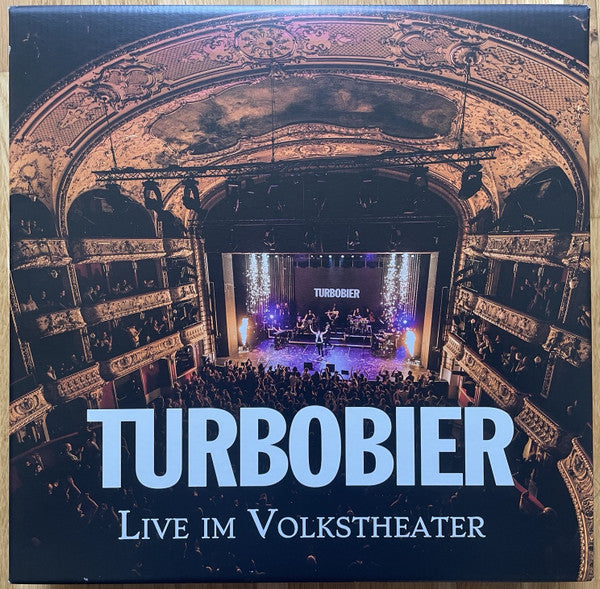 Turbobier : Live im Volkstheater (2xLP, Album, Dlx, Ltd, Red)
