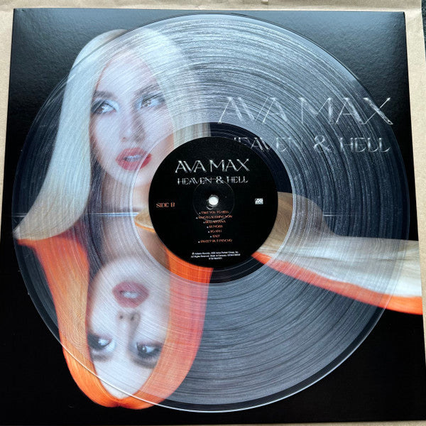 Ava Max : Heaven & Hell (LP, Album, Ltd, RE, Cle)