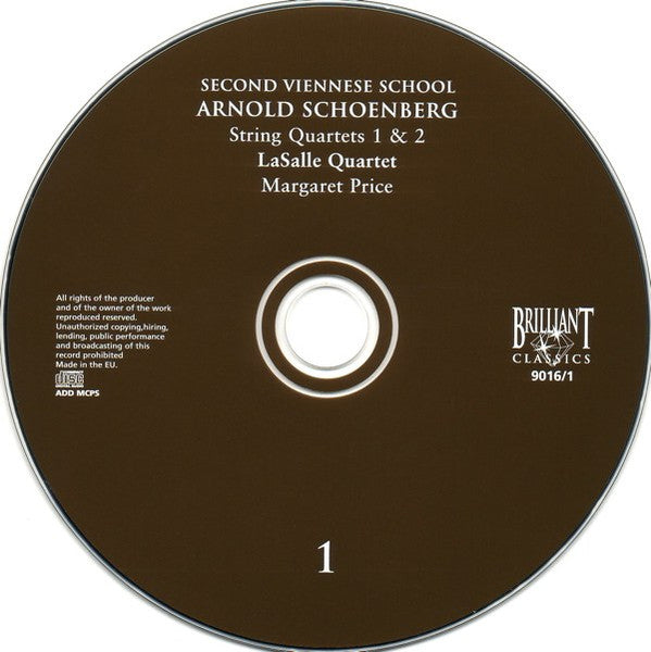 Arnold Schoenberg, Alban Berg, Anton Webern - LaSalle Quartet : String Quartets (4xCD + Box, Comp)