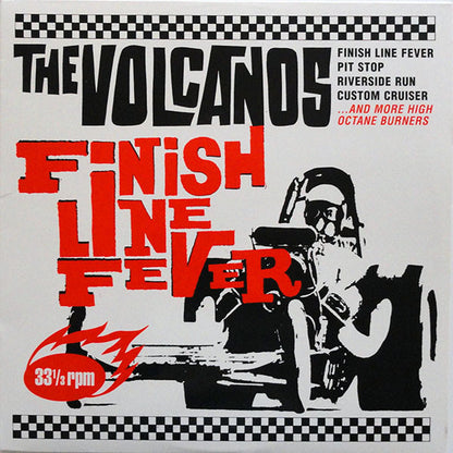The Volcanos : Finish Line Fever (LP, Album)