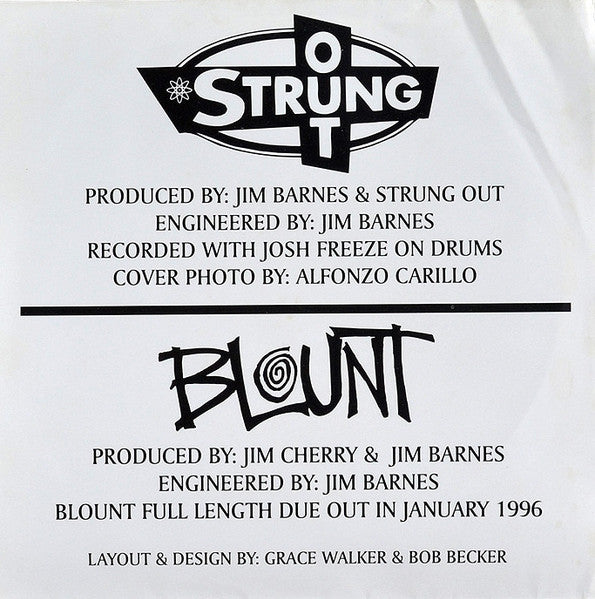 Strung Out / Blount : Somnombulance / Untitled (7")