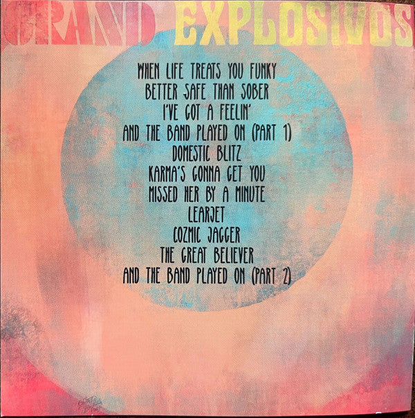 Electric Boys : Grand Explosivos (CD, Album)
