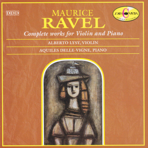 Maurice Ravel - Alberto Lysy, Aquiles Delle Vigne : Complete Works For Violin And Piano (CD, Album)