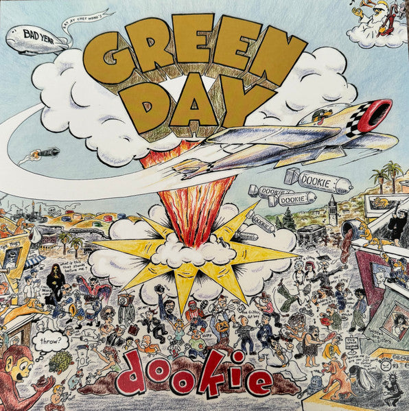 Green Day : Dookie (LP, Album, RE, RP, Bro + LP, Bro + LP, S/Sided, Et)