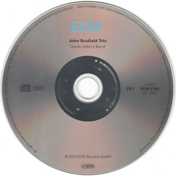 John Scofield : Uncle John's Band (2xCD, Album)