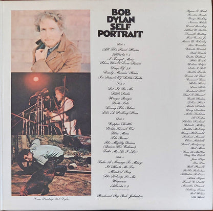 Bob Dylan : Self Portrait (2xLP, Album, RE)