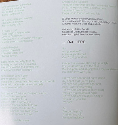 Matteo Bocelli : Matteo (CD, Album)