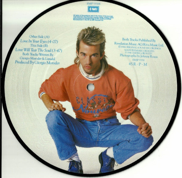 Limahl : Love In Your Eyes (7", Single, Pic)