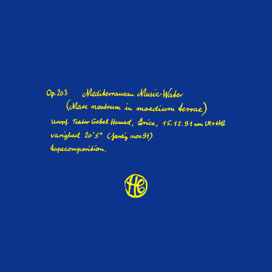 Henning Christiansen : Mediterranean Music-Water (LP, Album)