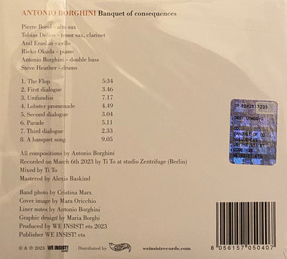 Antonio Borghini : Banquet Of Consequences (CD, Album, Ltd)