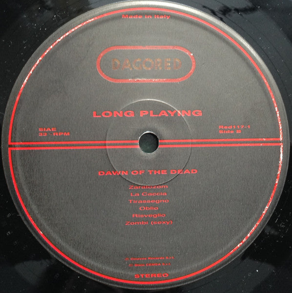 Goblin : Dawn Of The Dead (LP, Album, RE, 180)