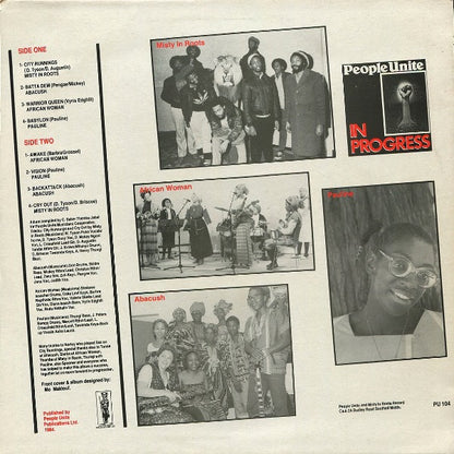 Various : In Progress (LP, Album)