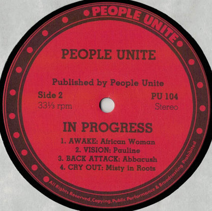 Various : In Progress (LP, Album)