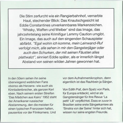 Eddie Constantine : Hoppla Eddie (CD, Comp)