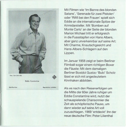 Eddie Constantine : Hoppla Eddie (CD, Comp)