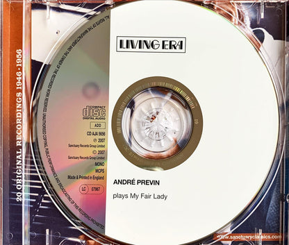 André Previn : Plays My Fair Lady & A Dozen Great Standards (20 Original Recordings 1946–1956) (CD, Comp, Mono)
