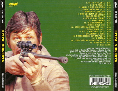Ennio Morricone : Città Violenta (Original Motion Picture Soundtrack - Special Edition) (CD, Album, RE, RM, S/Edition)