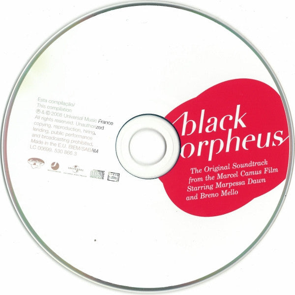 Various : Black Orpheus - The Original Soundtrack From The Marcel Camus Film (CD)