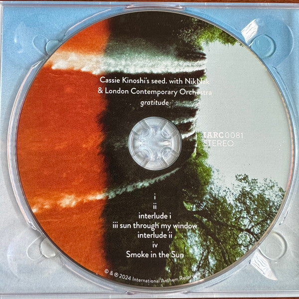 Cassie Kinoshi's Seed.* With NikNak* & London Contemporary Orchestra : Gratitude (CD, Album, Dig)