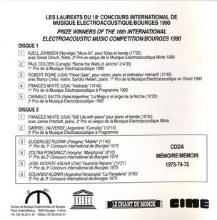 Various : Cultures Électroniques 5 (2xCD, Comp)