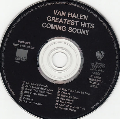 Van Halen : Greatest Hits (CD, Comp, Promo)