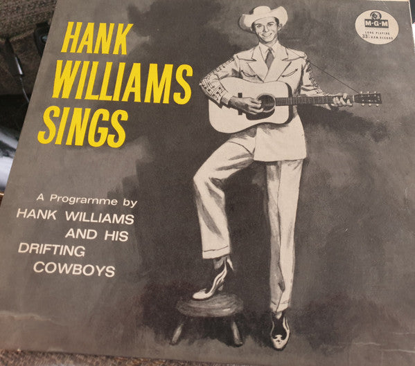 Hank Williams : Hank Williams Sings (10", 4th)
