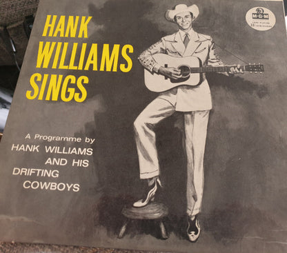 Hank Williams : Hank Williams Sings (10", 4th)