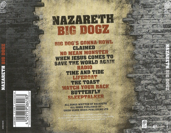 Nazareth (2) : Big Dogz (CD, Album)