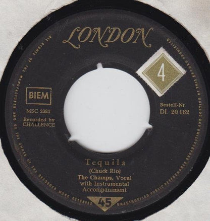 The Champs : Tequila (7", Single)