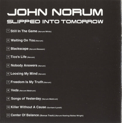 John Norum : Slipped Into Tomorrow (CD, Album)