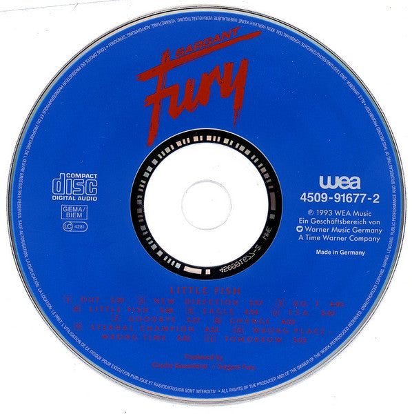 Sargant Fury : Little Fish (CD, Album)