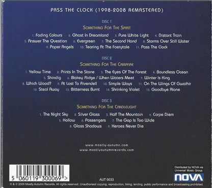 Mostly Autumn : Pass The Clock (3xCD, Comp, RM)