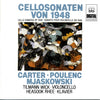 Carter*, Poulenc*, Mjaskowski* - Tilmann Wick, Heasook Rhee : Cellosonaten Von 1948 (CD, Album)