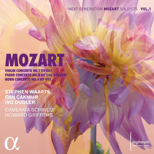 Mozart*, Stephen Waarts, Can Çakmur, Ivo Dudler, Camerata Schweiz, Howard Griffiths : Violin Concerto No. 1 KV 207, Piano Concerto No. 8 KV. 246 "Lützow " & Horn Concerto No. 4 KV 495 (CD, Album)