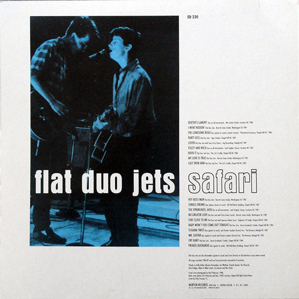 Flat Duo Jets : Safari (LP, Comp)