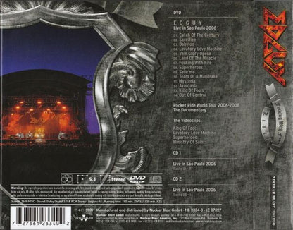 Edguy : Fucking With F*** (Live) (DVD-V, NTSC + 2xCD, Album + Ltd, Dig)