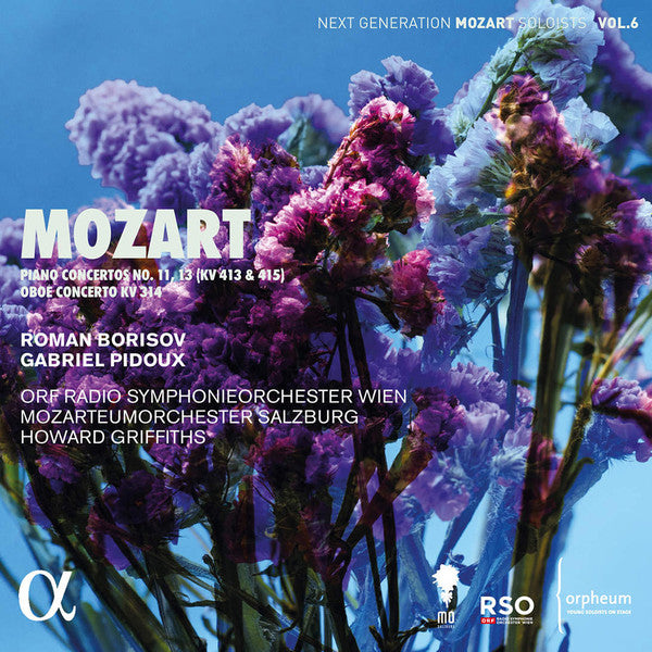 Mozart* – Roman Borisov, Gabriel Pidoux : Piano Concertos No. 11, 13 (KV 413 & 415) / Oboe Concerto KV 314 (CD, Album)