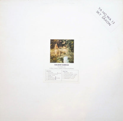 Fire, Water, Air / Ya Ho Wha 13 with Sky Saxon : Golden Sunrise (LP, Album, RE, Col)