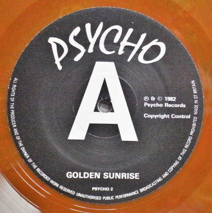 Fire, Water, Air / Ya Ho Wha 13 with Sky Saxon : Golden Sunrise (LP, Album, RE, Col)