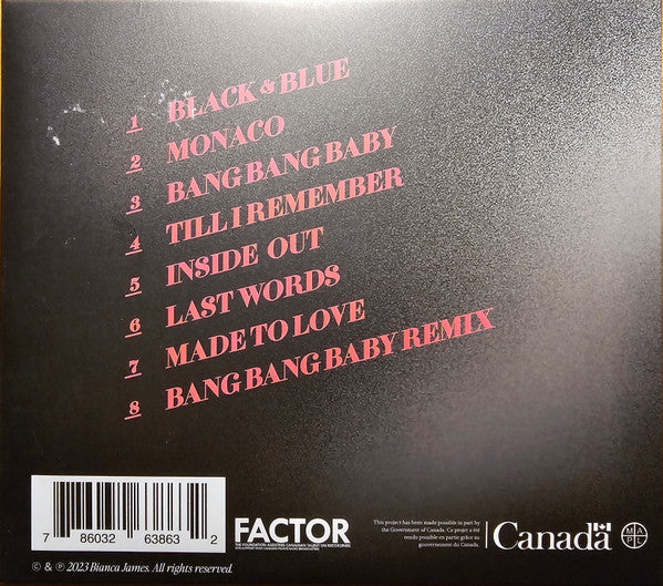 Bianca James : Bianca James (CD)